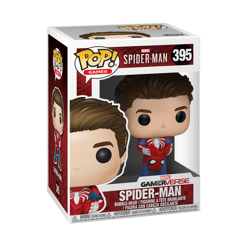 FUNKO POP! Vinyl Figuur: Marvel: Spider-Man - Unmasked Spider-Man