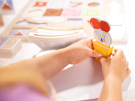 MELISSA &amp; DOUG Puidust magnetiline pusle - mängukomplekt, jäätis