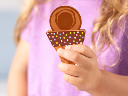 MELISSA &amp; DOUG Puidust magnetiline pusle - mängukomplekt, jäätis