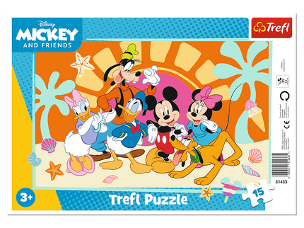 TREFL DISNEY Pusle raamis Mikki-hiir, 15 osa