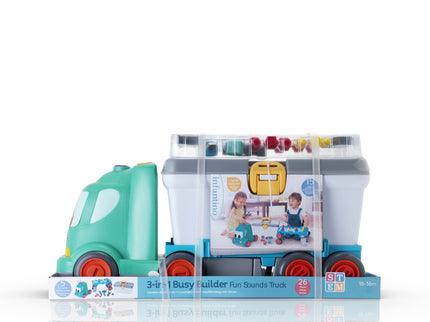 INFANTINO 3-ühes ehitusauto