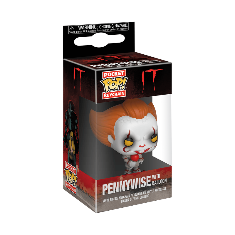 FUNKO POP! Võtmehoidja: see – Pennywise (õhupalliga)