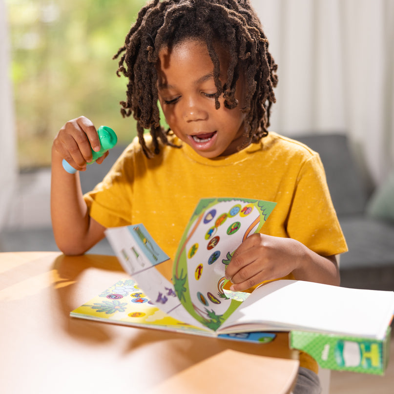 MELISSA &amp; DOUG kleebis VAU! Kleebiste tegevuskomplekt - Dinosaurus