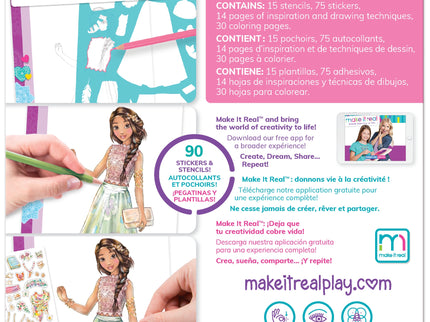 MAKE IT REAL Joonistusalbum Lilled