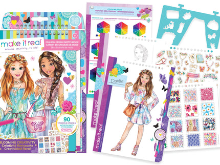 MAKE IT REAL Joonistusalbum Lilled