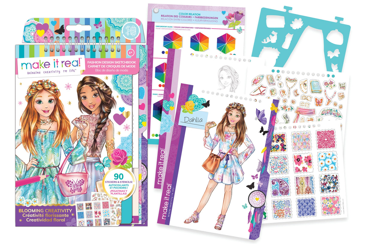 MAKE IT REAL Joonistusalbum Lilled