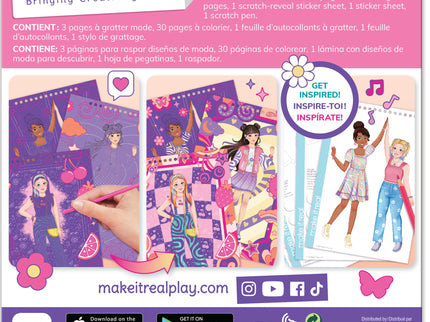 MAKE IT REAL Kraapimiskunsti album Groovy Vibes