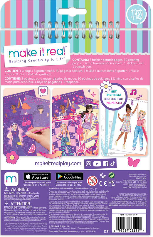 MAKE IT REAL Kraapimiskunsti album Groovy Vibes