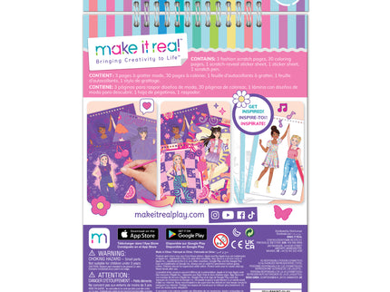 MAKE IT REAL Kraapimiskunsti album Groovy Vibes