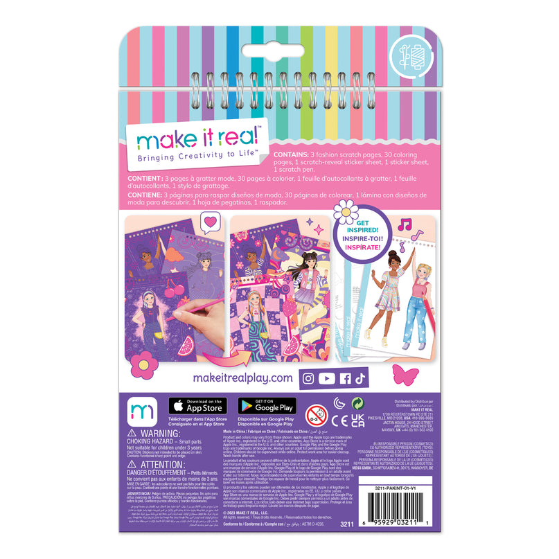 MAKE IT REAL Kraapimiskunsti album Groovy Vibes