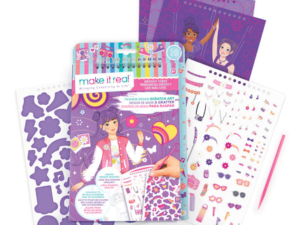 MAKE IT REAL Kraapimiskunsti album Groovy Vibes