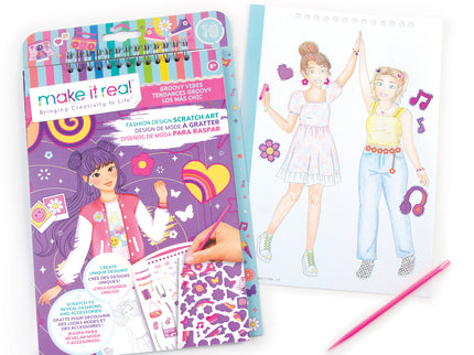 MAKE IT REAL Kraapimiskunsti album Groovy Vibes