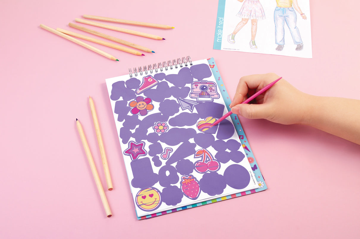 MAKE IT REAL Kraapimiskunsti album Groovy Vibes