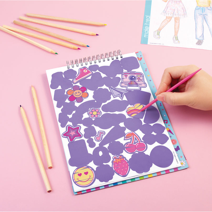 MAKE IT REAL Kraapimiskunsti album Groovy Vibes