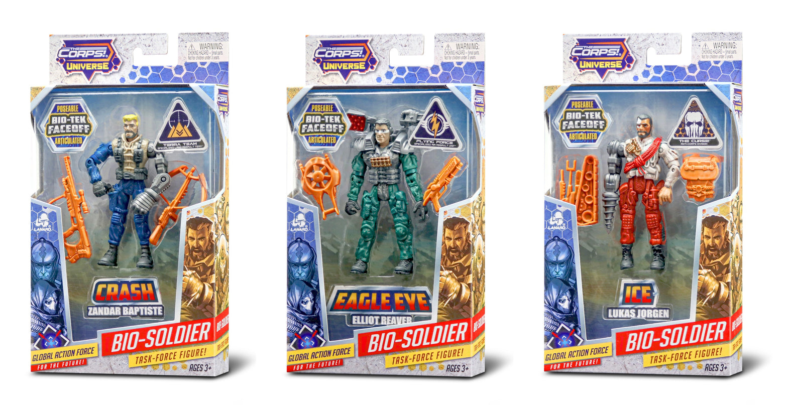 Korpus! Universumi mängufiguur Bio-Tek