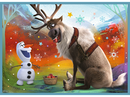 TREFL FROZEN Puslede komplekt, 4 tk