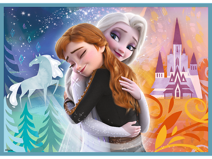 TREFL FROZEN Puslede komplekt, 4 tk