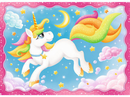 TREFL Puslede komplek, 4 tk, Ükssarvikud