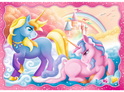 TREFL Puslede komplek, 4 tk, Ükssarvikud