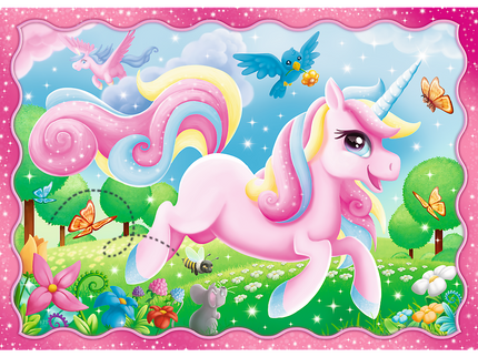 TREFL Puslede komplek, 4 tk, Ükssarvikud