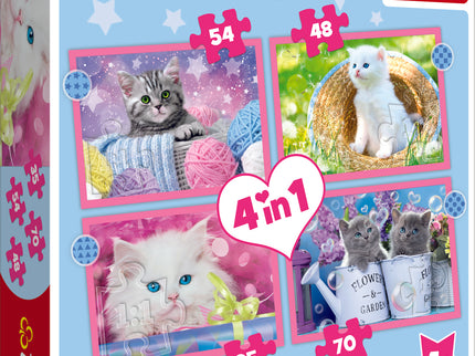 TREFL Puslede komplekt 4 in 1 Kassipojad