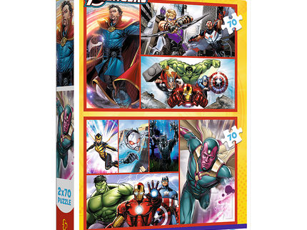 TREFL AVENGERS puslede komplekt, 2x70 osa