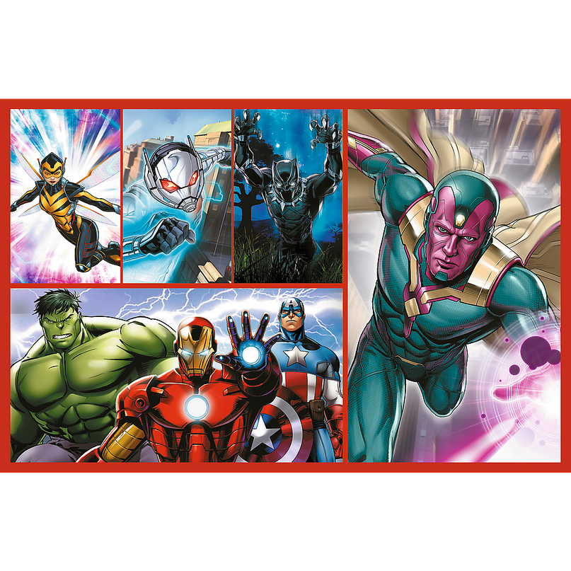 TREFL AVENGERS puslede komplekt, 2x70 osa