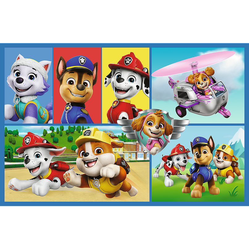 TREFL PAW PATROL puslede komplekt, 2x70 osa