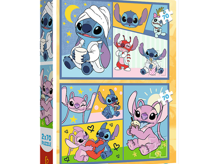 TREFL DISNEY STITCH puslede komplekt, 2x70 osa
