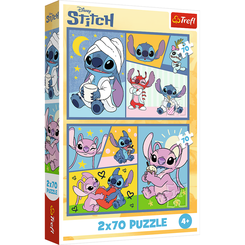 TREFL DISNEY STITCH puslede komplekt, 2x70 osa