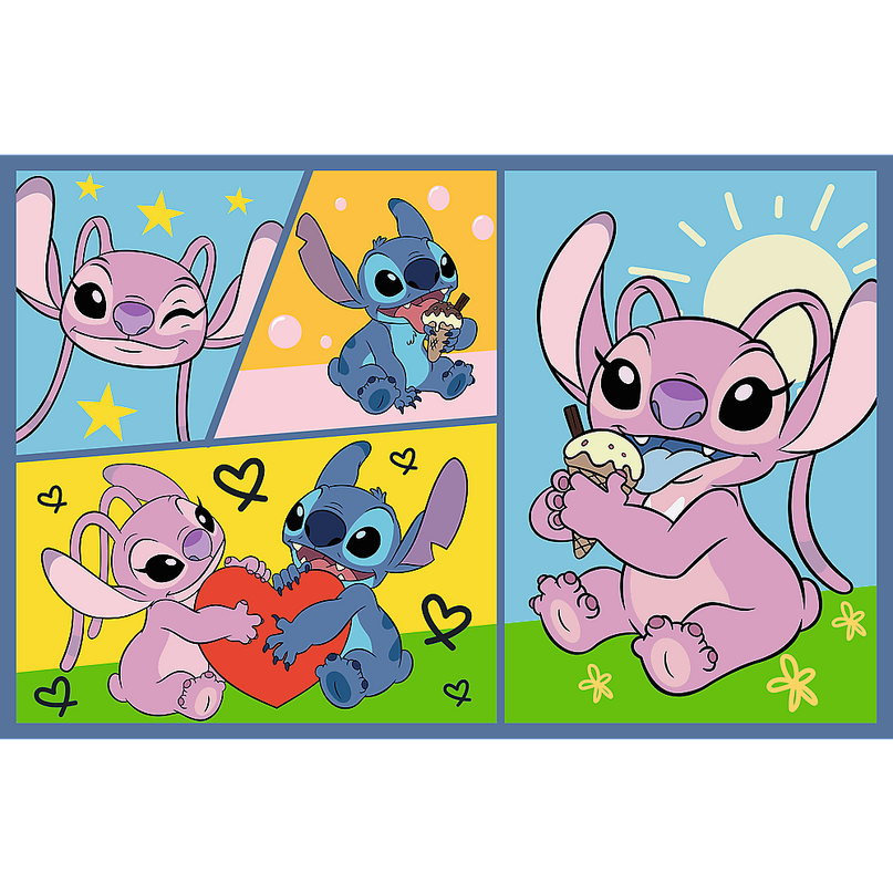 TREFL DISNEY STITCH puslede komplekt, 2x70 osa