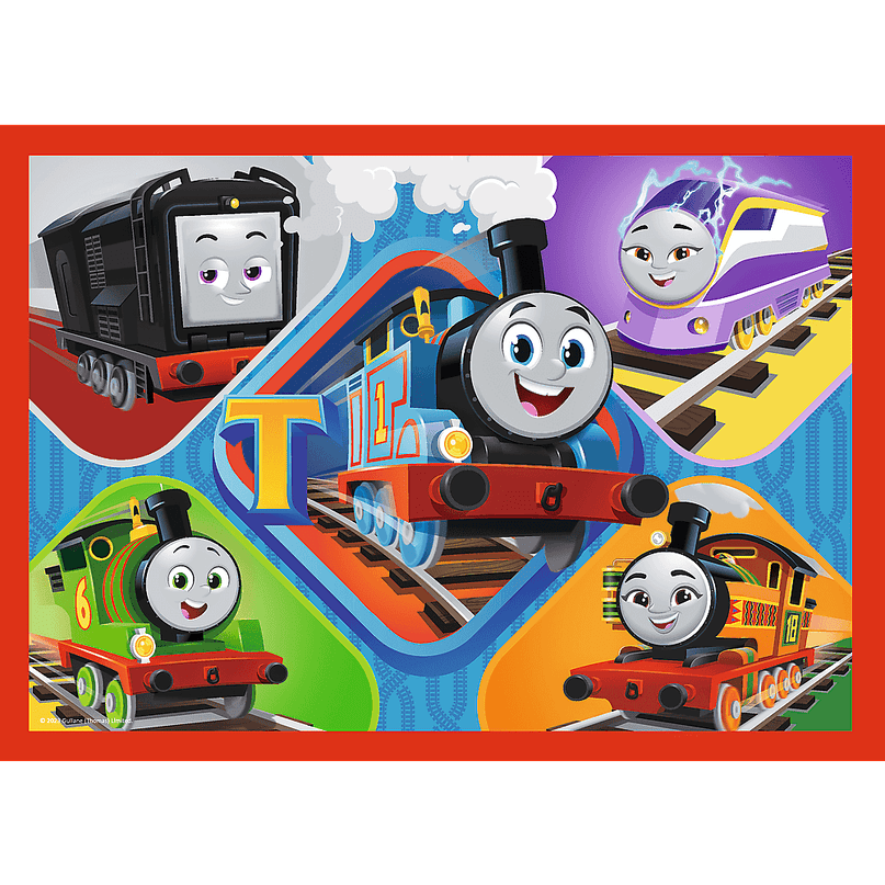 TREFL THOMAS &amp; FRIENDS 4 in 1 Puslede komplekt