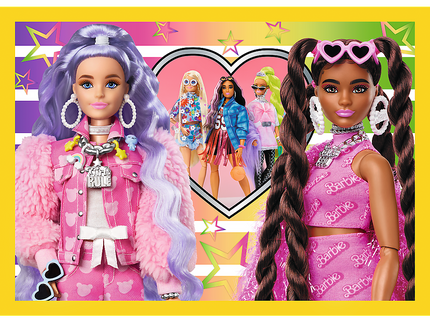 TREFL BARBIE Puslede komplekt 4 in 1
