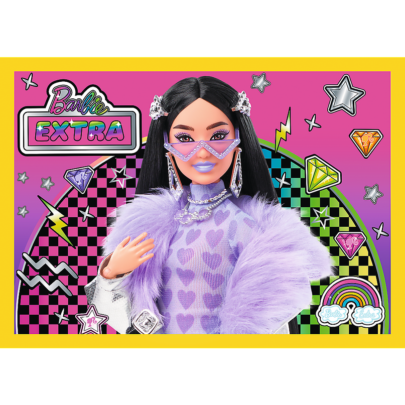 TREFL BARBIE Puslede komplekt 4 in 1