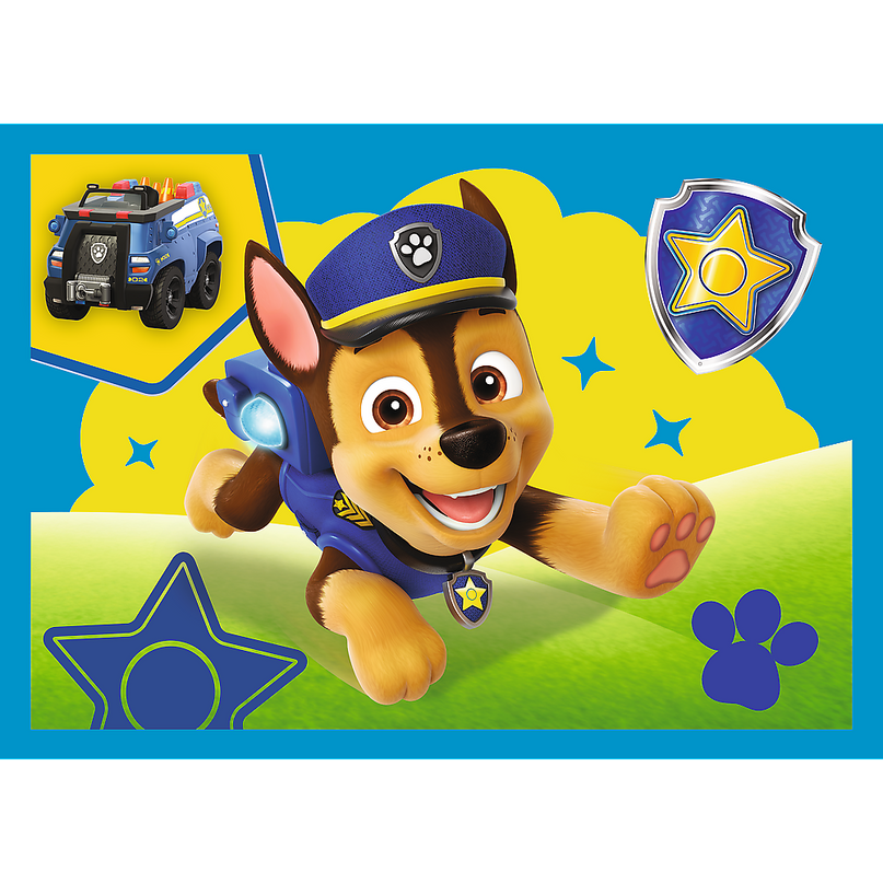 TREFL PAW PATROL Puslede komplekt Käpapatrull, 4 tk
