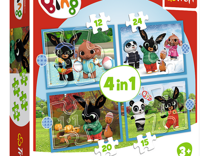 TREFL BING Puslede komplekt, 4 tk