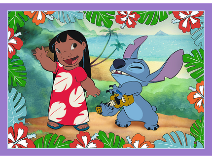 TREFL DISNEY STITCH Puslede komplekt, 4 tk