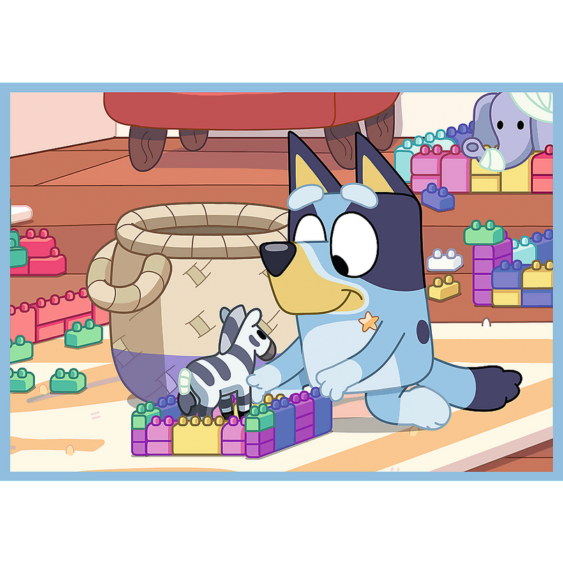 TREFL BLUEY Puslede komplekt, 4 tk