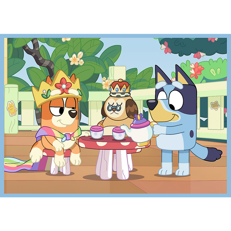 TREFL BLUEY Puslede komplekt, 4 tk