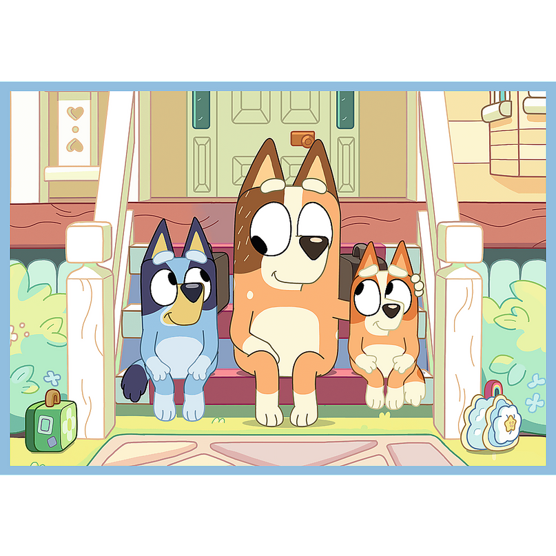 TREFL BLUEY Puslede komplekt, 4 tk