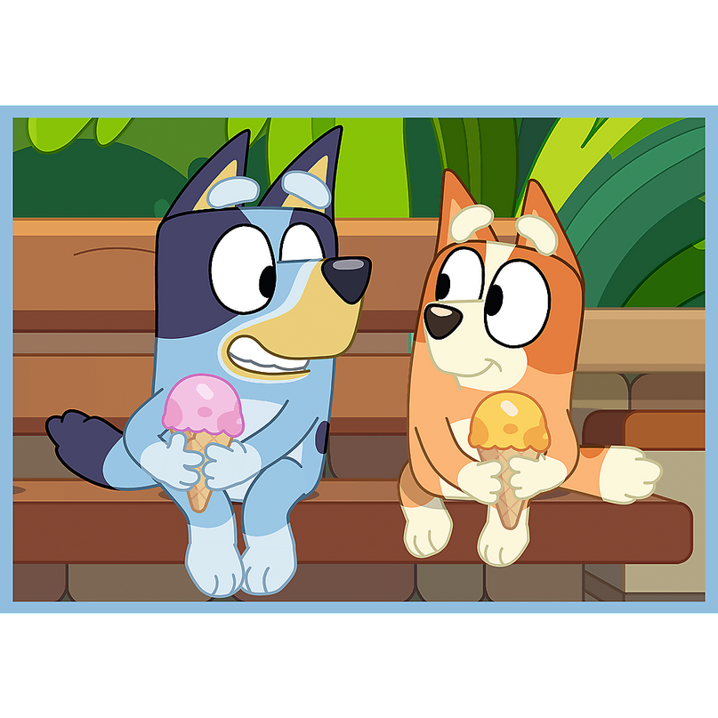 TREFL BLUEY Puslede komplekt, 4 tk