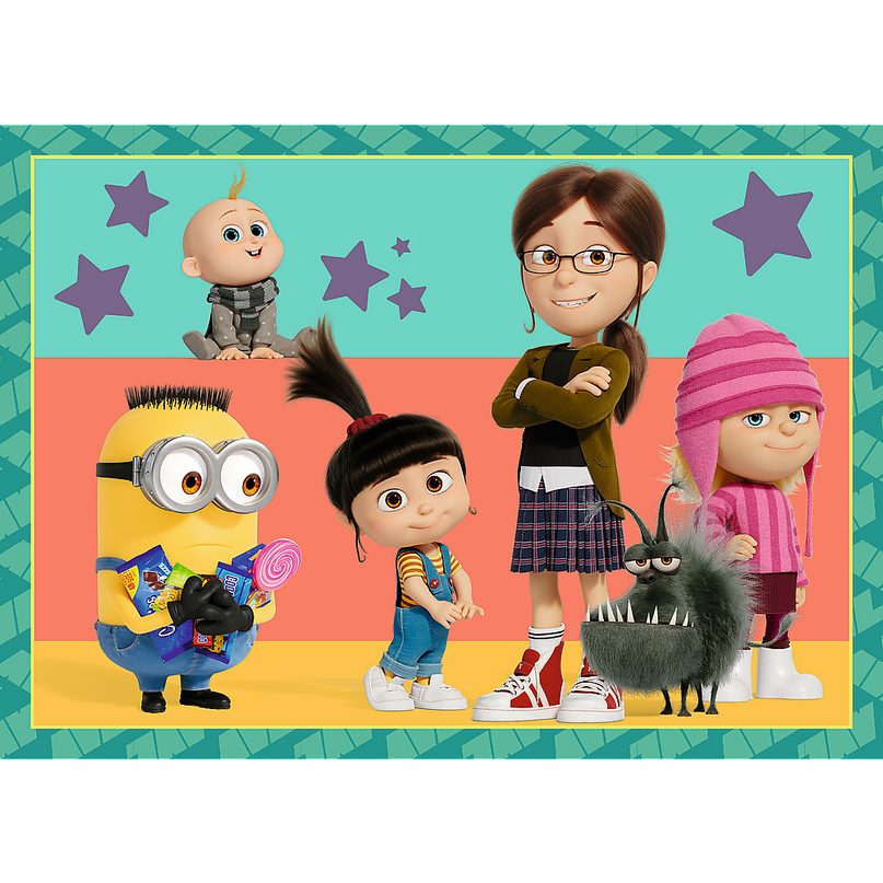 TREFL MINIONS Puslede komplekt, 4 tk, Minionid