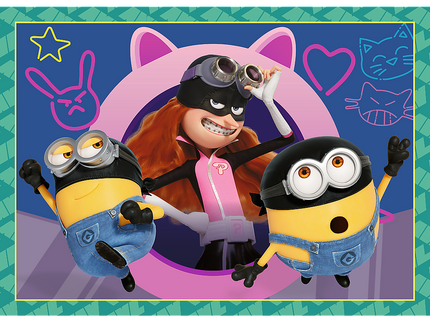 TREFL MINIONS Puslede komplekt, 4 tk, Minionid