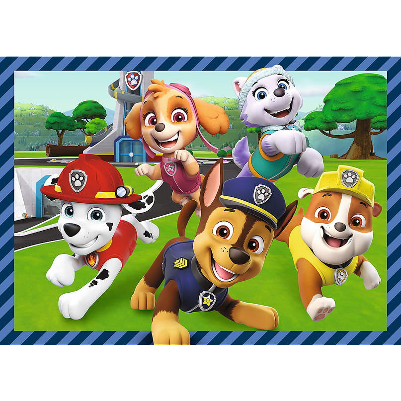 TREFL PAW PATROL Puslede komplekt 4 in 1 Käpapatrull