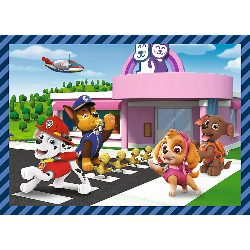 TREFL PAW PATROL Puslede komplekt 4 in 1 Käpapatrull