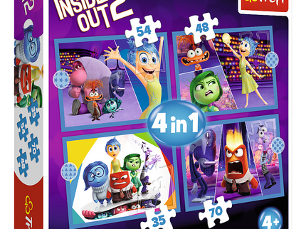 TREFL DISNEY Inside Out 2 Puslede komplekt, 4 tk