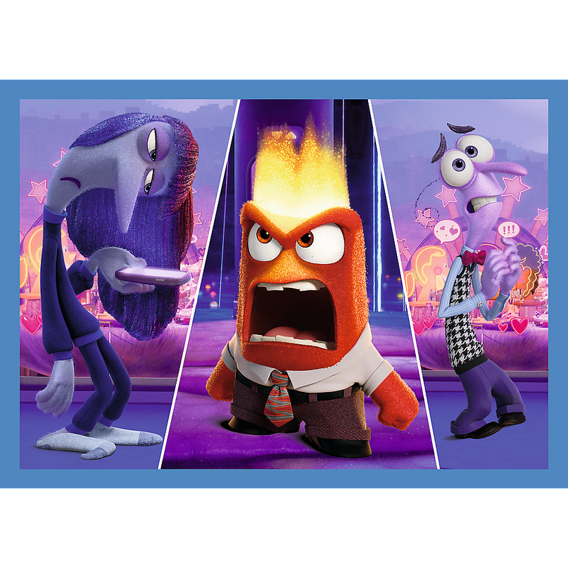 TREFL DISNEY Inside Out 2 Puslede komplekt, 4 tk