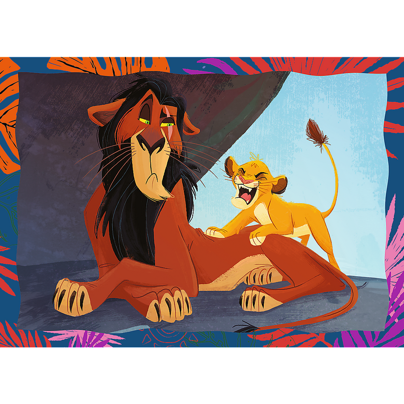 TREFL DISNEY Puslede komplekt 4 in 1 Lõvikuningas