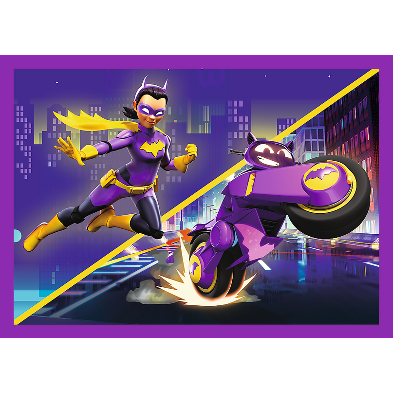 TREFL BATWHEELS Puslede komplekt 4 in 1