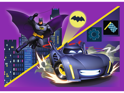 TREFL BATWHEELS Puslede komplekt 4 in 1